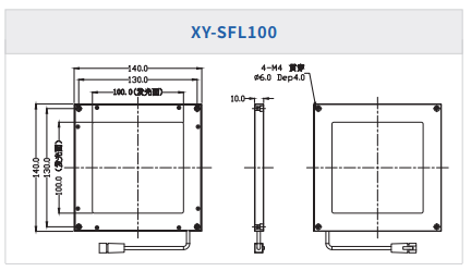 平面同軸光源XY-SFL系列