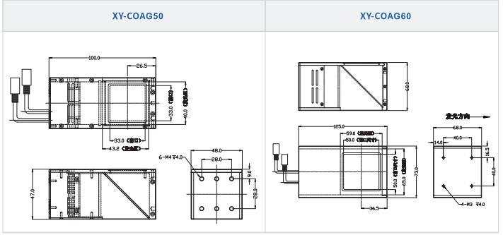 同軸光源XY-COA系列