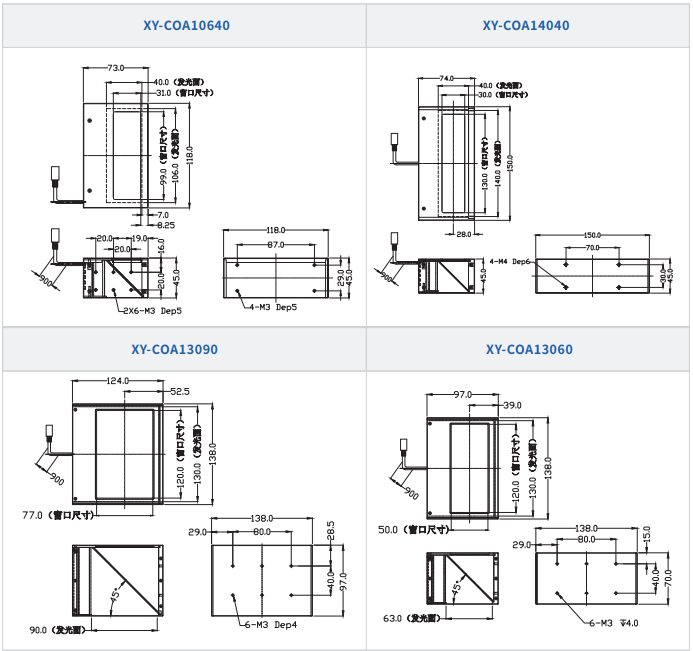 同軸光源XY-COA系列