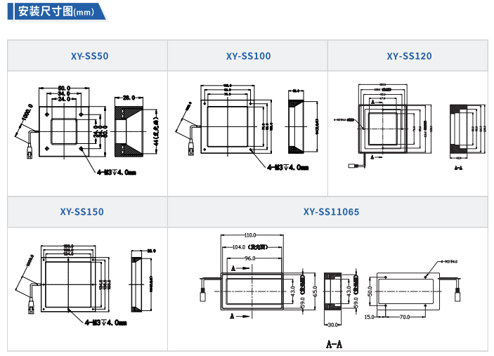 方形無影光源XY-SS系列