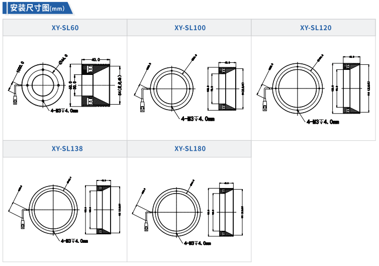 環形無影光源XY-SL系列